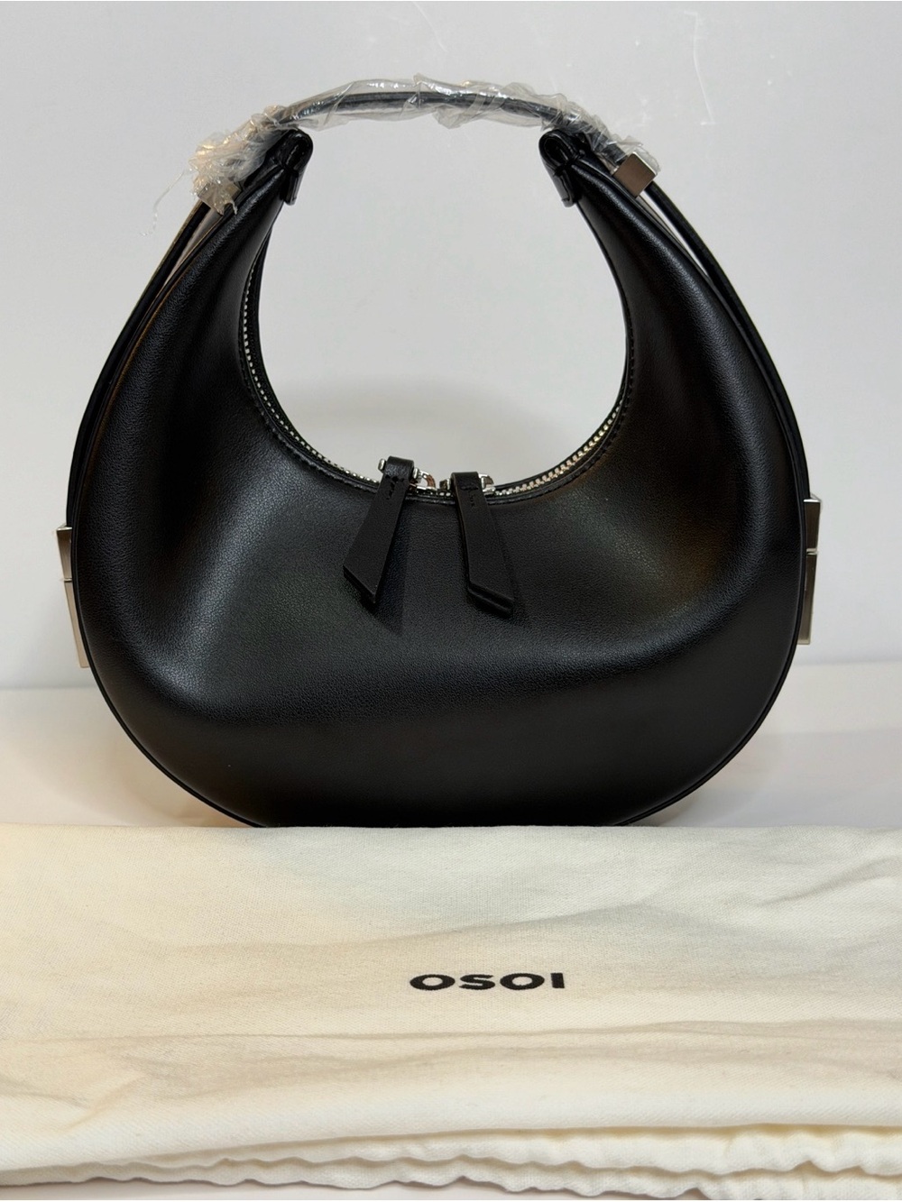 OSOI Mini Toni Curved Leather Shoulder Bag BNWT
